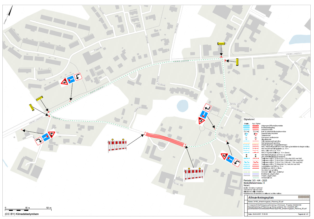 Skilteplan for Sdr. Onsild By_Fiskervej